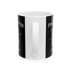 Prayer & Coffee Mug, Angel Wings Design, Gift for Coffee Lovers, Spiritual Decor, Inspirational Mug, Unique Kitchenware - Boldly Bitter Company