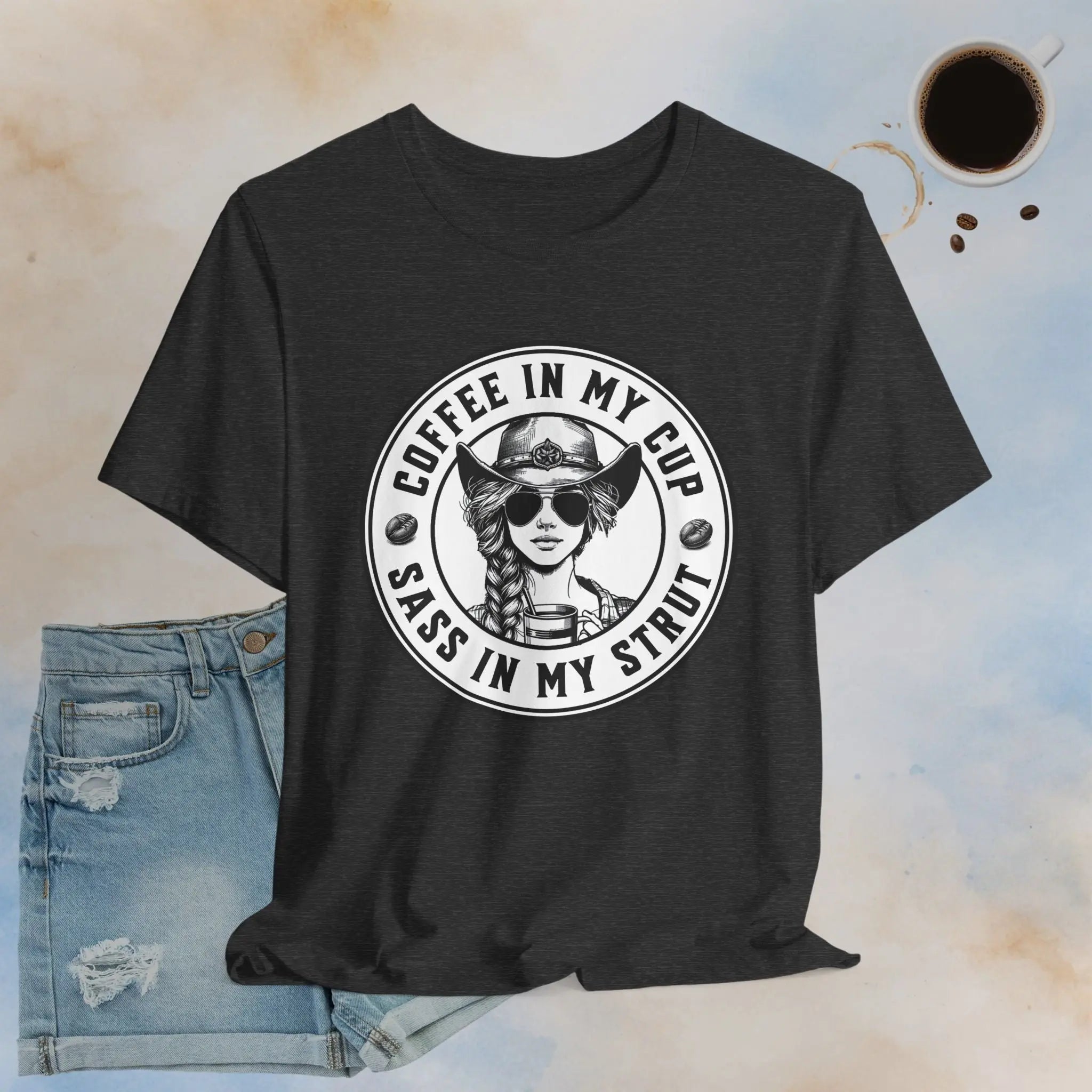 Sass In My Strut Tee Printify