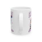 Gnomebody Ceramic 11oz Mug - Perfect for Coffee Lovers, Gnome Collectors, Gift for Holidays, Home Decor, Unique Kitchenware - Boldly Bitter Company