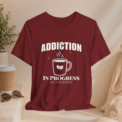 Coffee Addiction T‑Shirt - Boldly Bitter Company