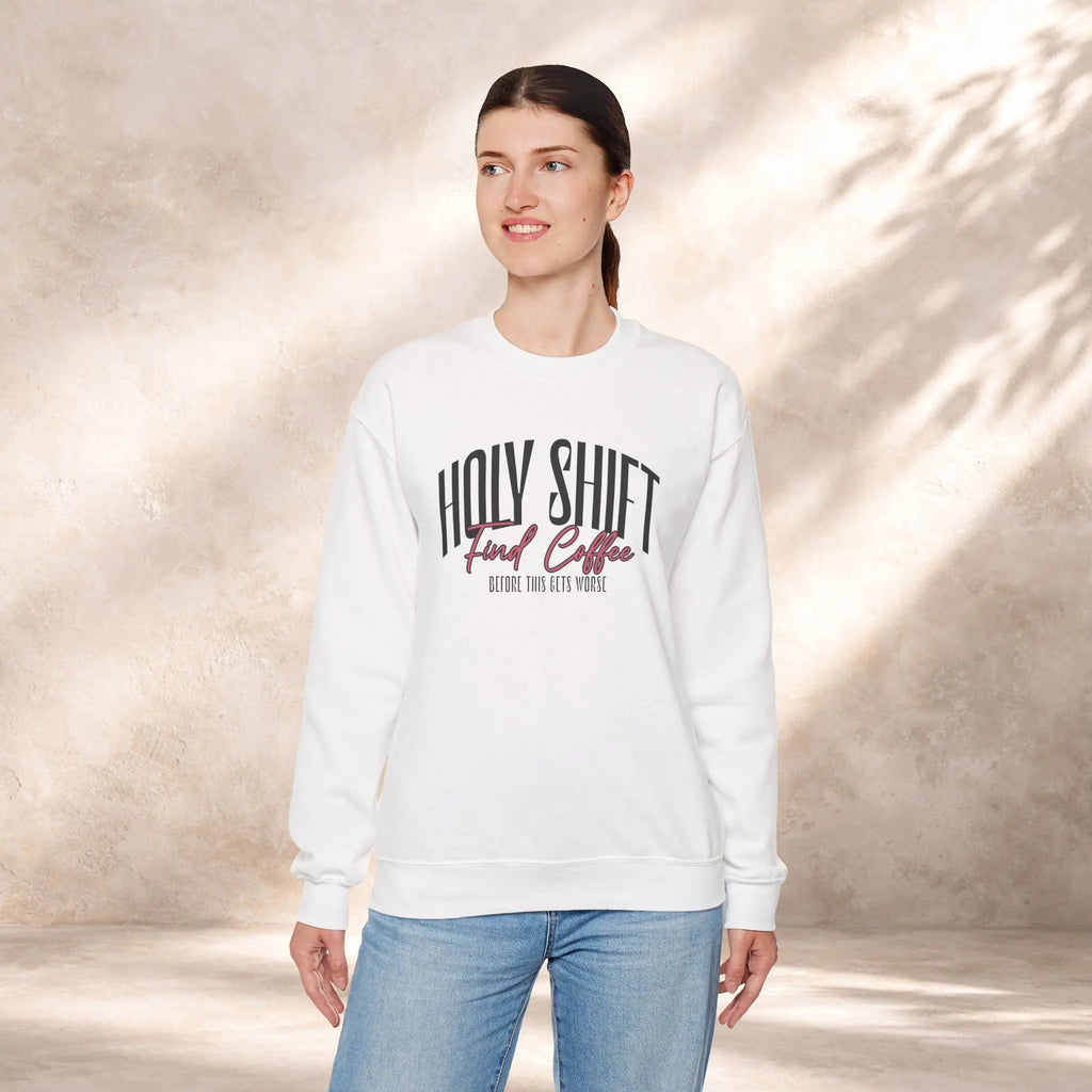 Holy Shift Sweatshirt Printify
