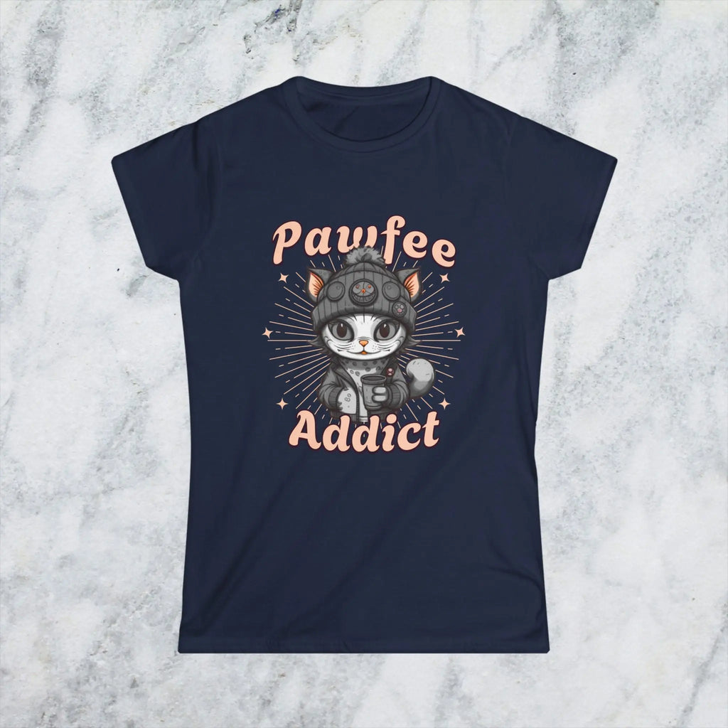 Pawfee Addict T-shirt Printify