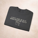 Coffee Made Me Do It Sweatshirt Printify