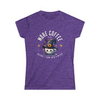 More Coffee Now T-Shirt | Cute Witch Coffee Tee, Halloween Gift, Funny Shirt, Coffee Lover Apparel, Spooky Season Outfit Printify