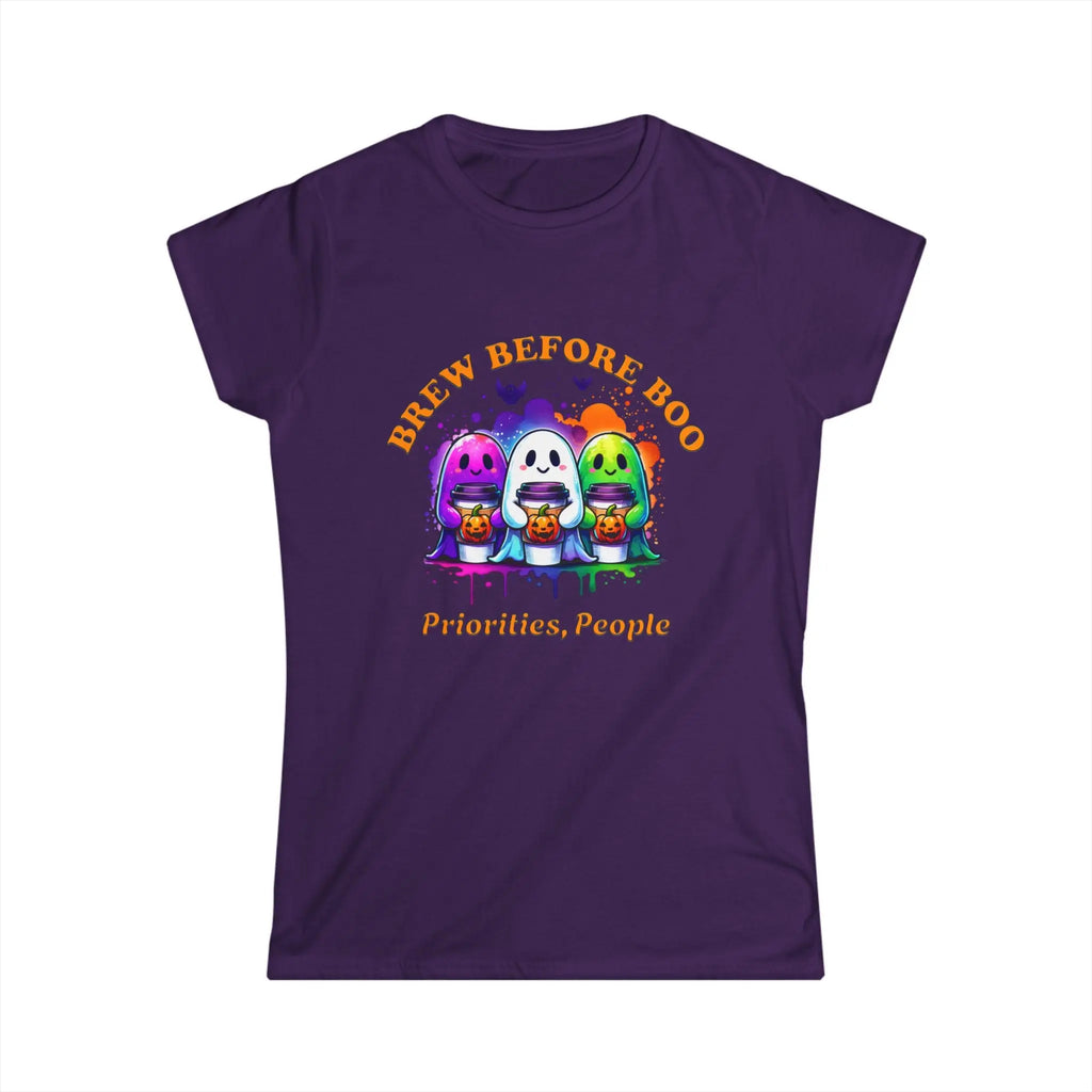 Brew Before Boo T-Shirt Printify