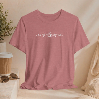 Coffee Filigree Tee Printify