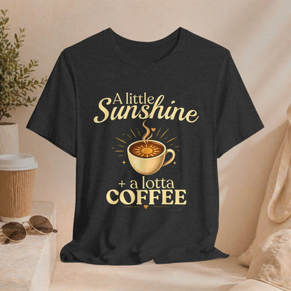 Little Sunshine & Coffee T-Shirt Printify