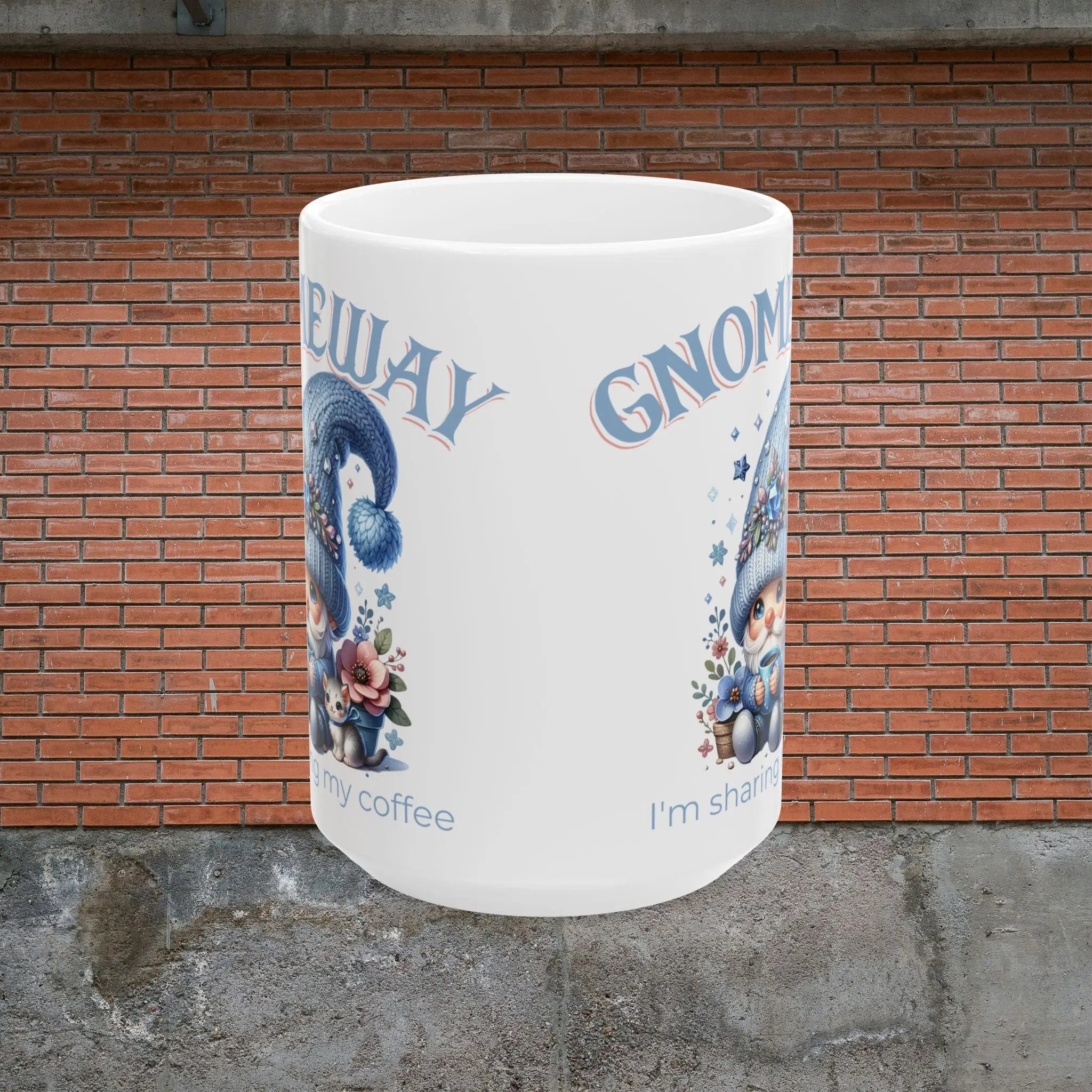 Gnomeway Ceramic Coffee Mug - A Unique Gift for Gnome Lovers Printify