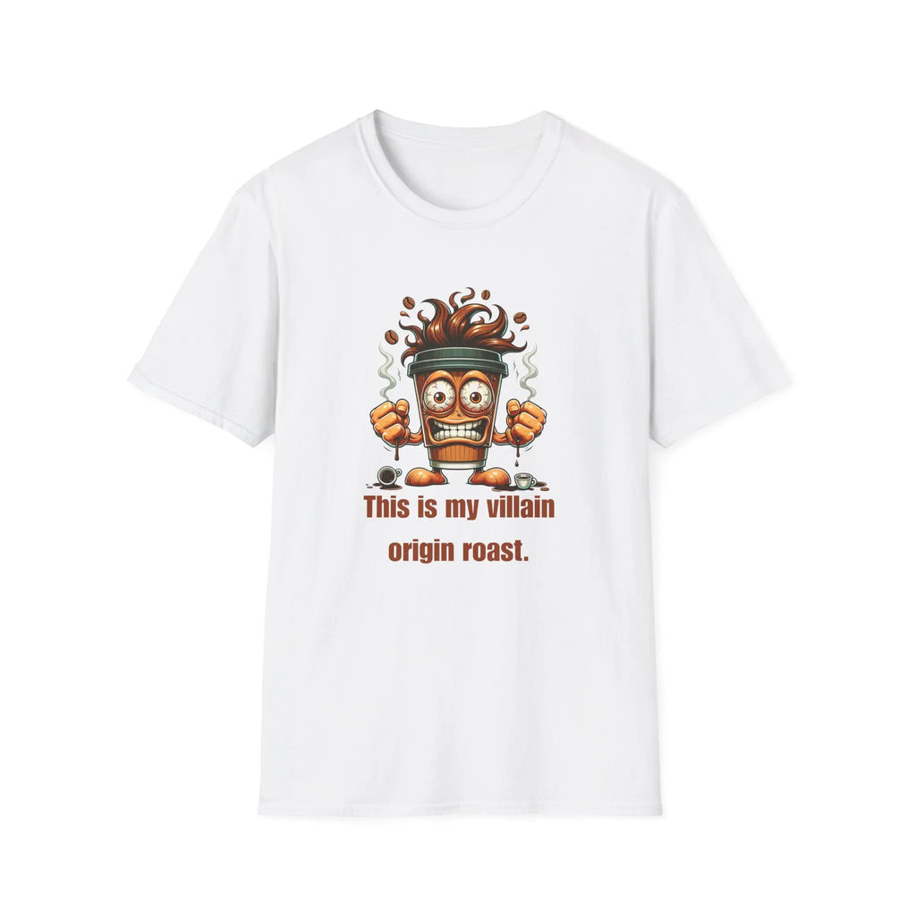 Villain Origin Roast T-shirt - Boldly Bitter Company