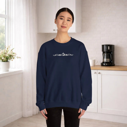 Cafe Garden Minimal Sweatshirt Printify
