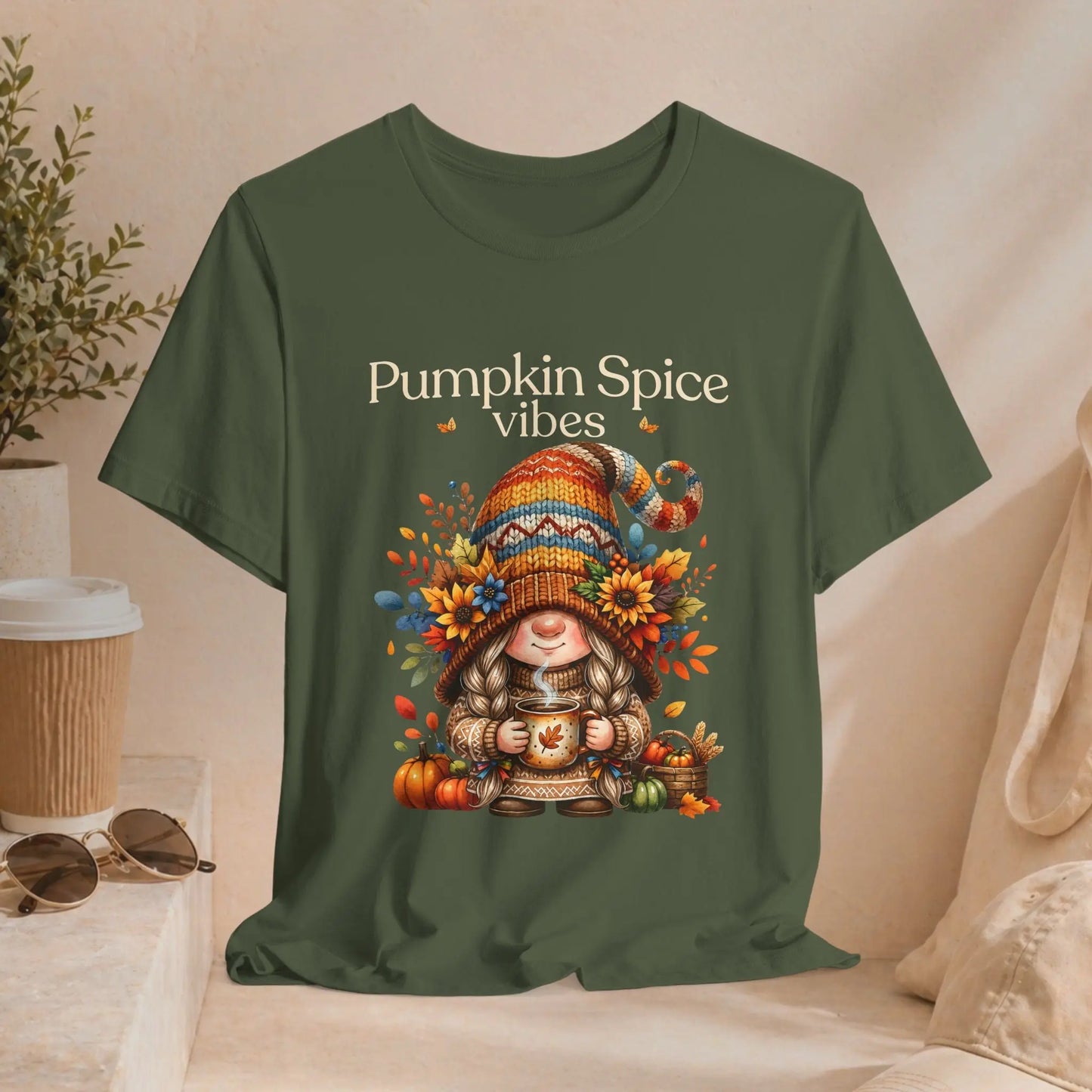 Pumpkin Spice Vibes Tee Printify