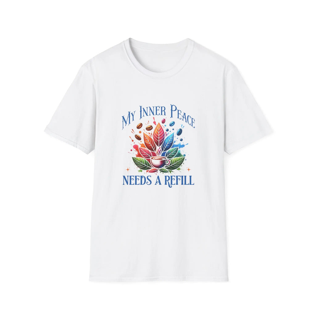Inner Peace Coffee T-Shirt Printify