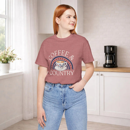 Coffee & Country Tee Printify