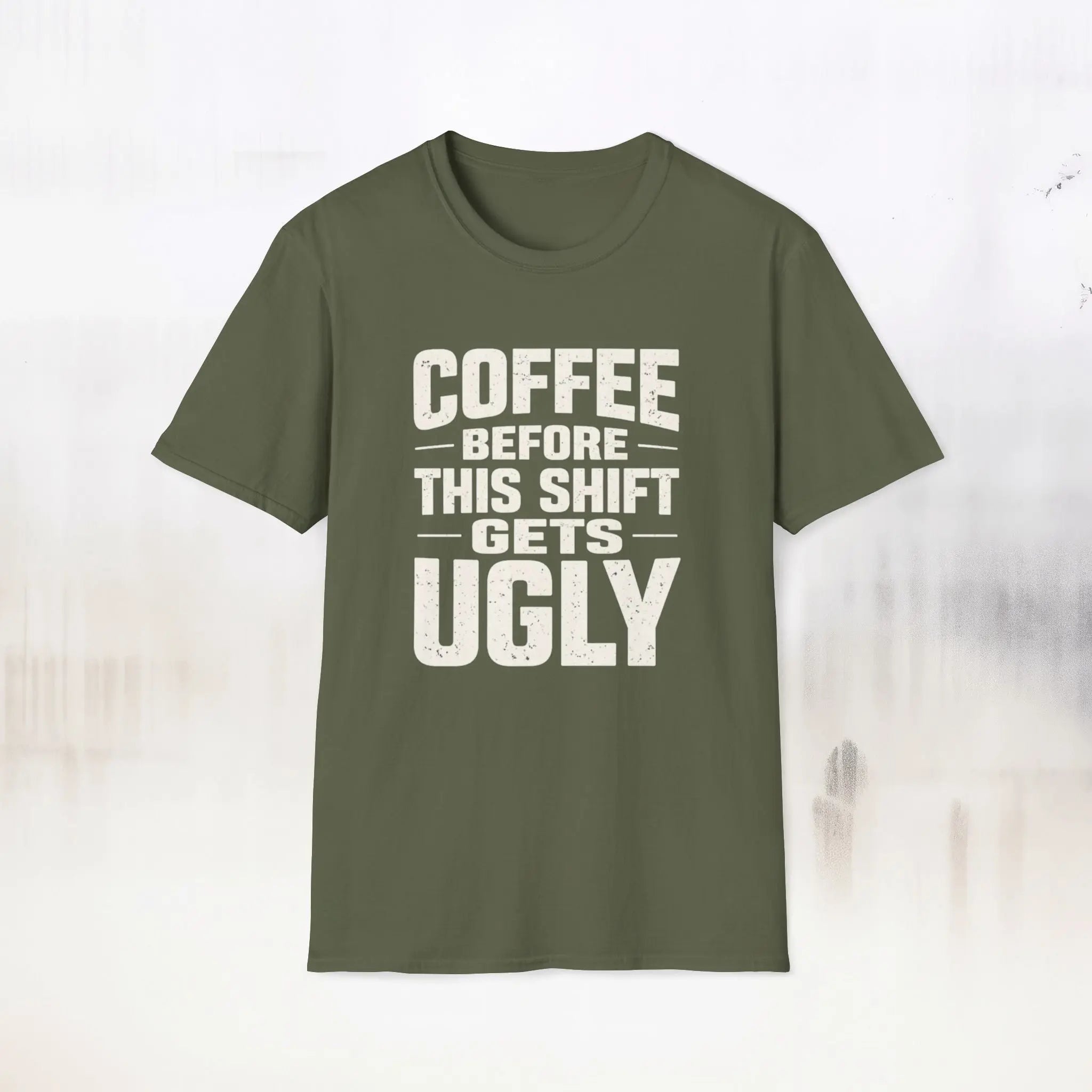 Coffee Before This Shift T-Shirt Printify