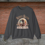 Western Rodeo Blend Sweatshirt, Cozy Unisex Sweater, Vintage Graphic Crewneck, Country Style Apparel, Perfect for Rodeo Events - Boldly Bitter Company