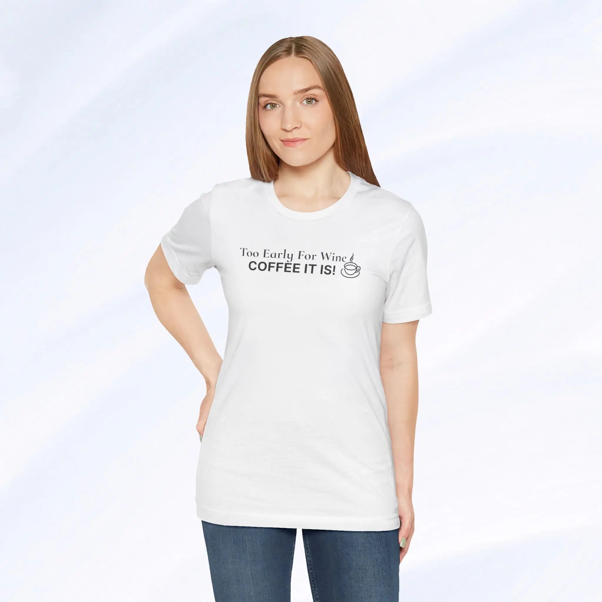 Coffee It Is Tee Printify