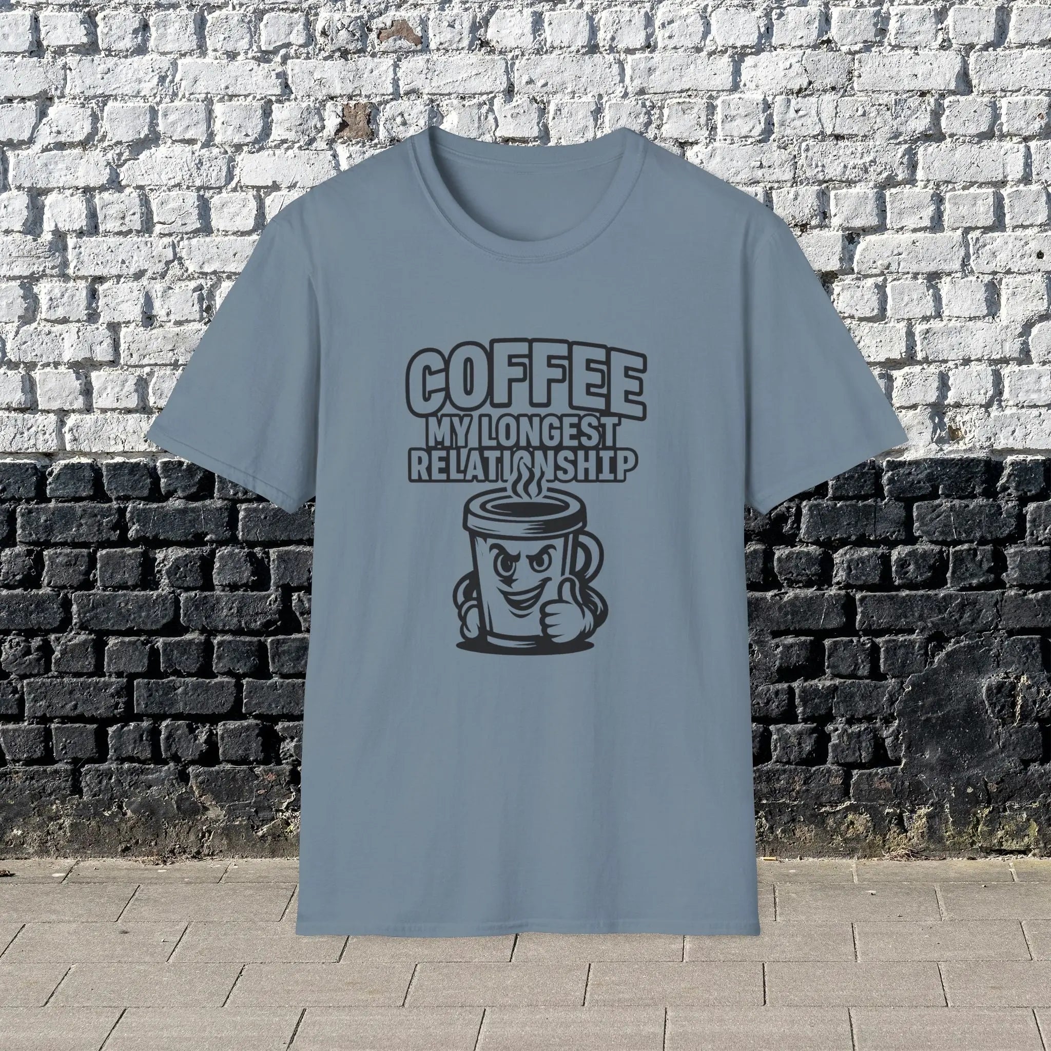 Coffee: My Longest Relationship T-Shirt Printify