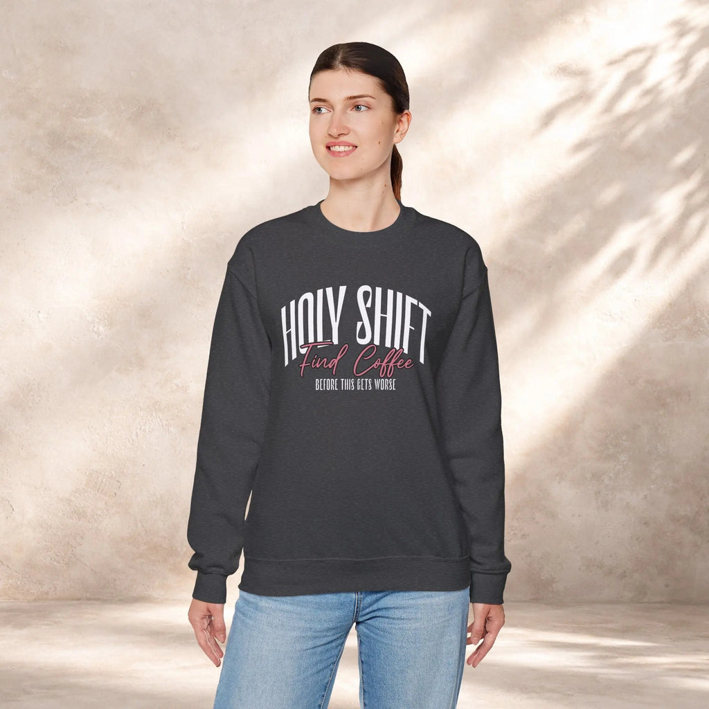 Holy Shift Sweatshirt Printify
