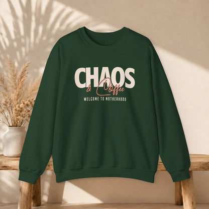 Chaos & Coffee Sweatshirt Printify