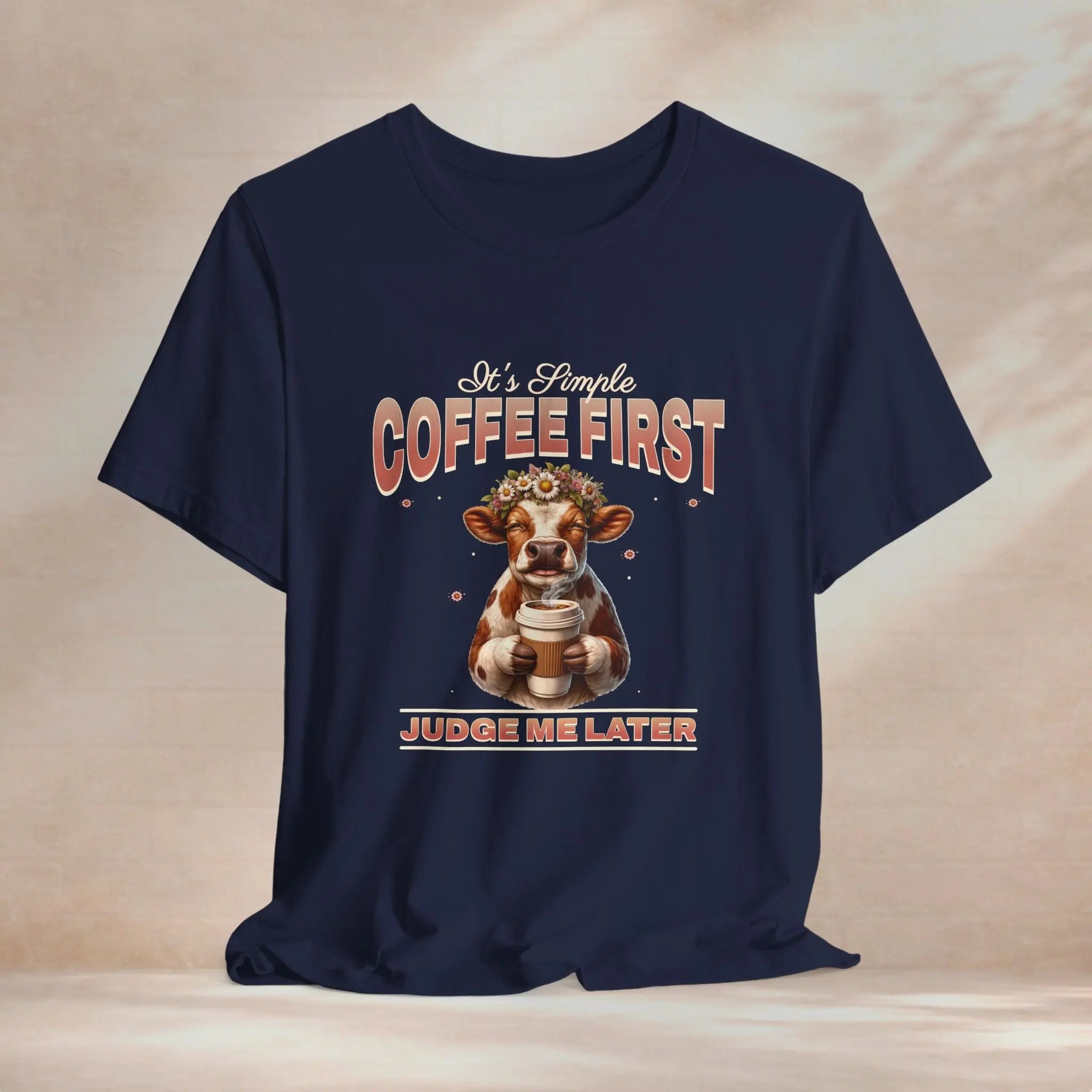 Coffee First Judge Later Tee - Boldly Bitter Company