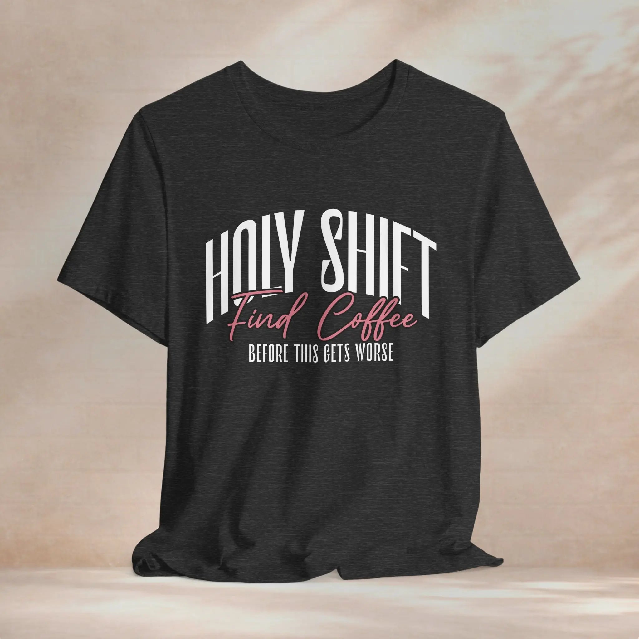 Holy Shift Find Coffee Tee Printify