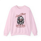 Lip Gloss Coffee Boss Sweatshirt Printify