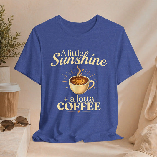 Little Sunshine & Coffee T-Shirt Printify