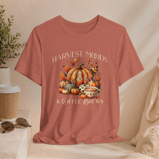 Harvest Moods & Coffee Brews Tee Printify