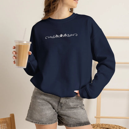 Coffee Filigree Sweatshirt Printify