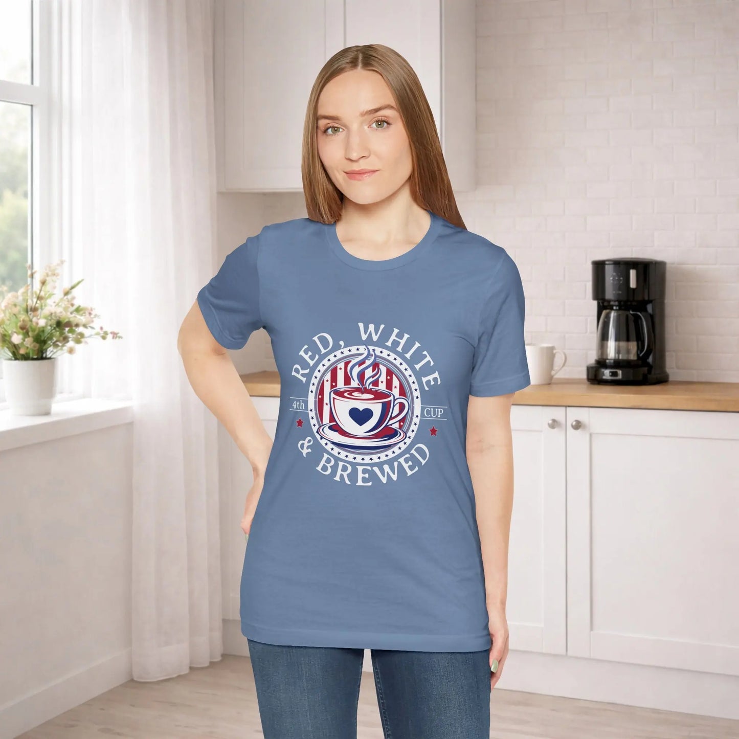 Red, White & Brewed Tee - Boldly Bitter Company