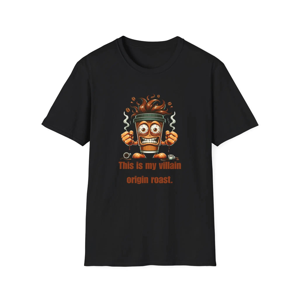 Villain Origin Roast T-shirt - Boldly Bitter Company
