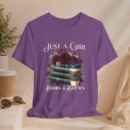 Books & Brews T-Shirt Printify