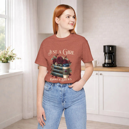 Books & Brews T-Shirt Printify