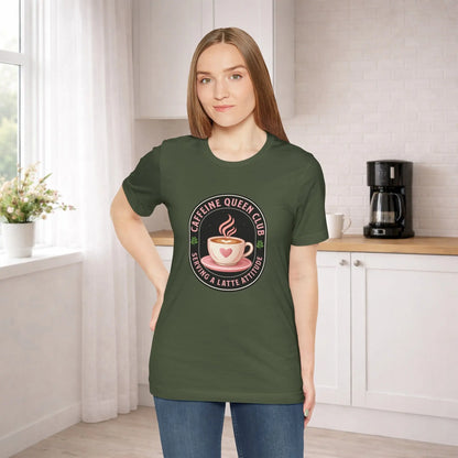 Caffeine Queen Club T-Shirt - Boldly Bitter Company