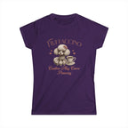 Fluffaccino Tshirt - Caution May Cause Prancing Printify