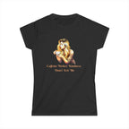 Caffeine Before Kindness T-Shirt – Sassy Coffee Quote Graphic Tee Printify