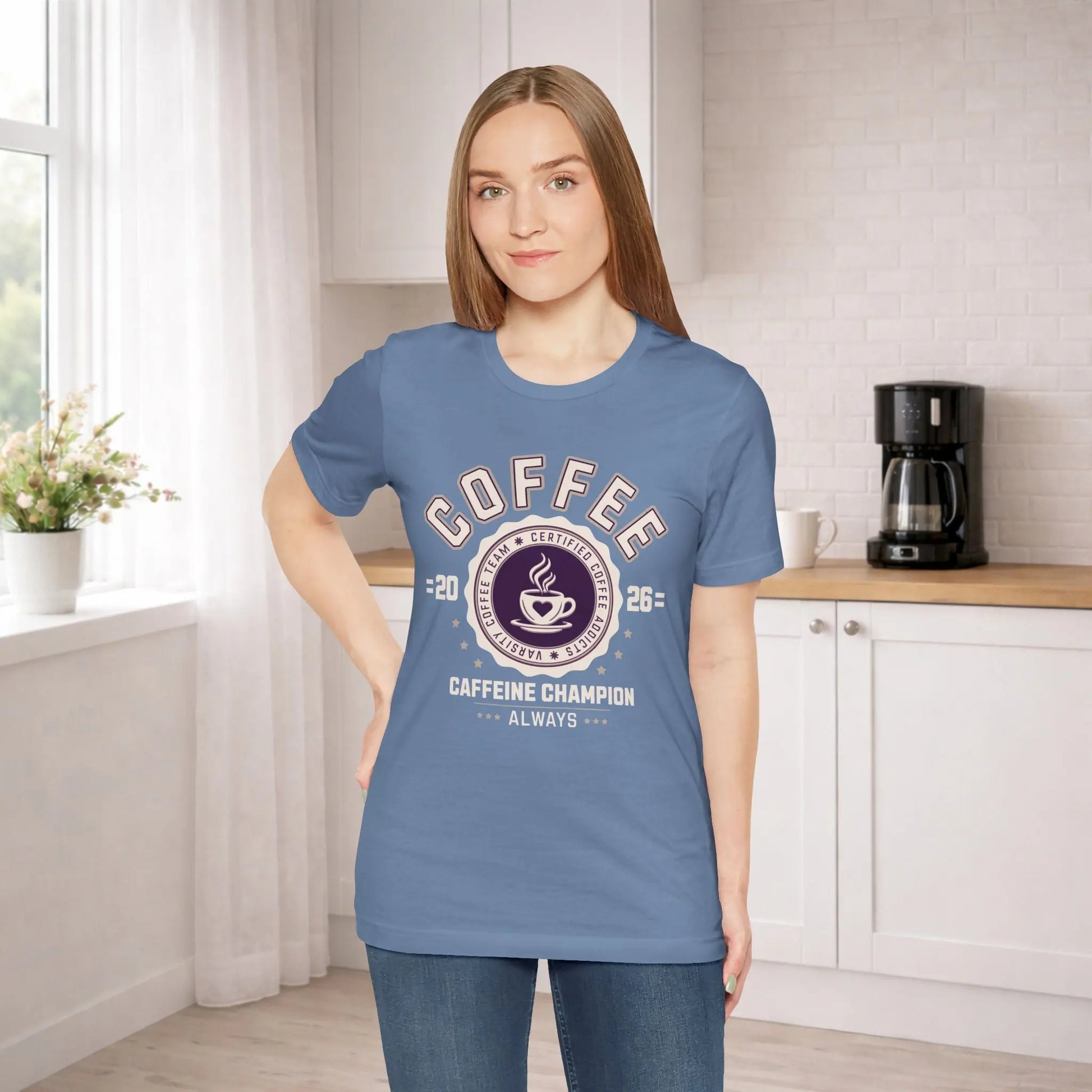 Varsity Coffee Champion Tee Printify