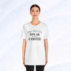 Thou Shalt Not Speak Coffee T-Shirt Printify