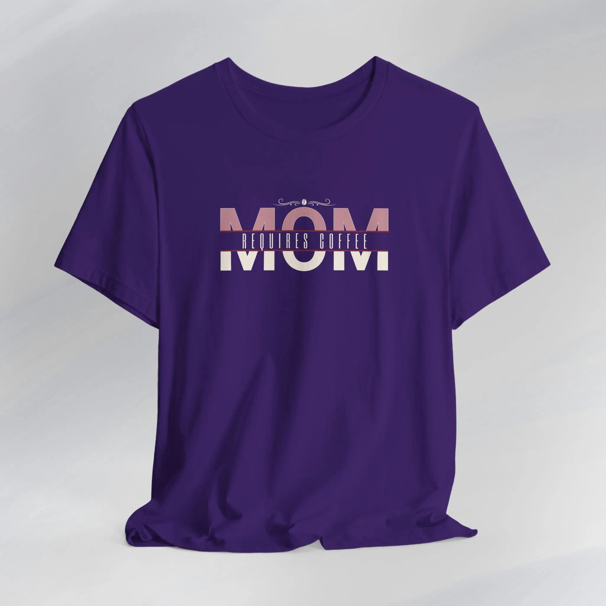 Mom Requires Coffee Tee Printify