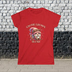 Gnome Grown Blend Women's Tee, Cute Gnome Shirt, Casual Vibes, Gift for Gardeners, Fall Fashion Tee, Thanksgiving Gift Printify