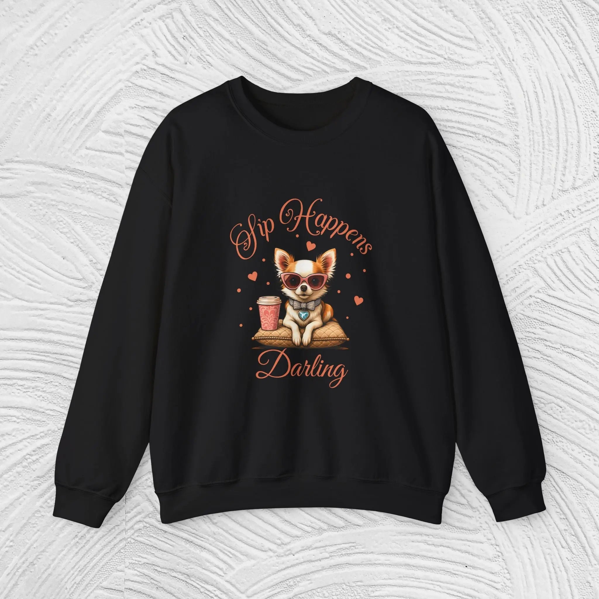 Sip Happens Darling Sweatshirt Printify