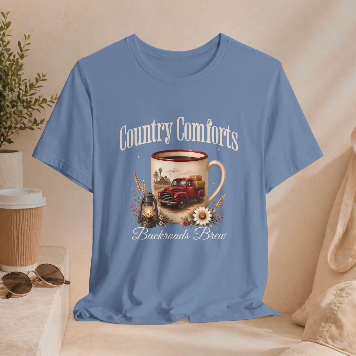 Backroads Brew T‑Shirt Printify