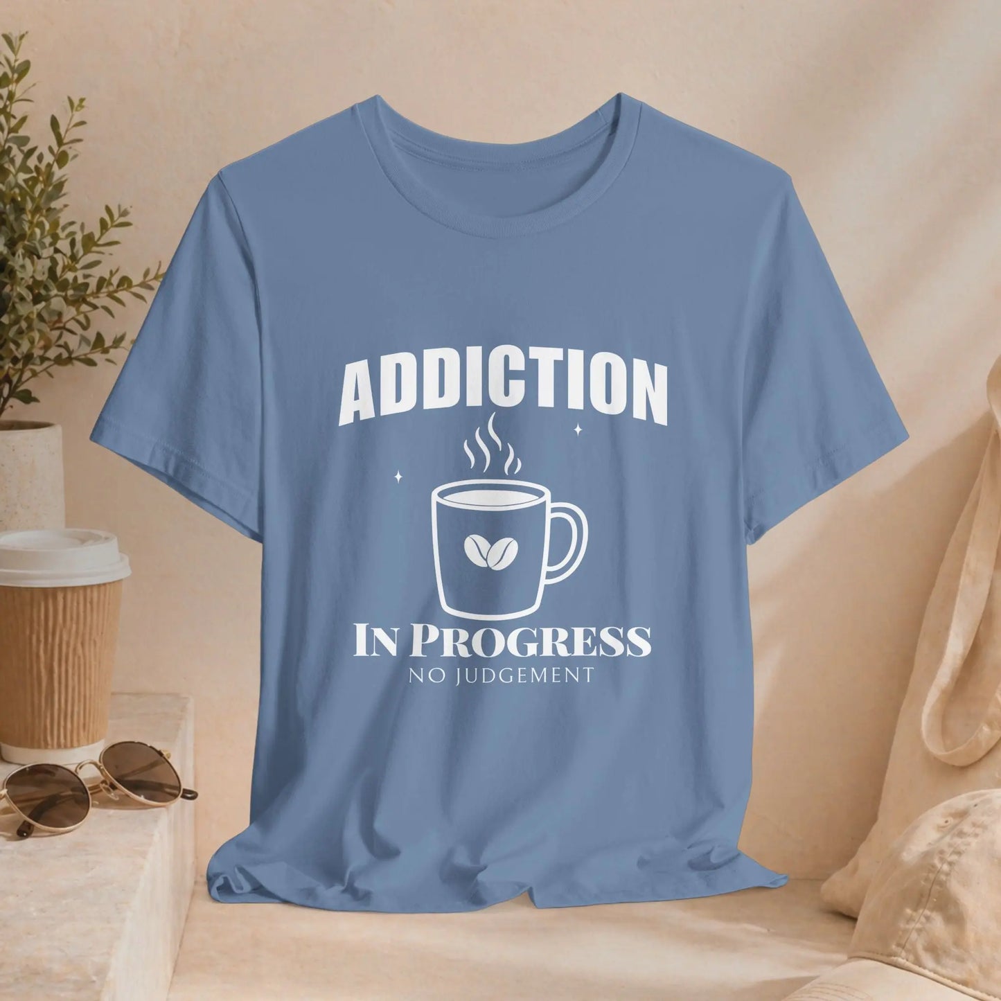 Coffee Addiction T‑Shirt - Boldly Bitter Company