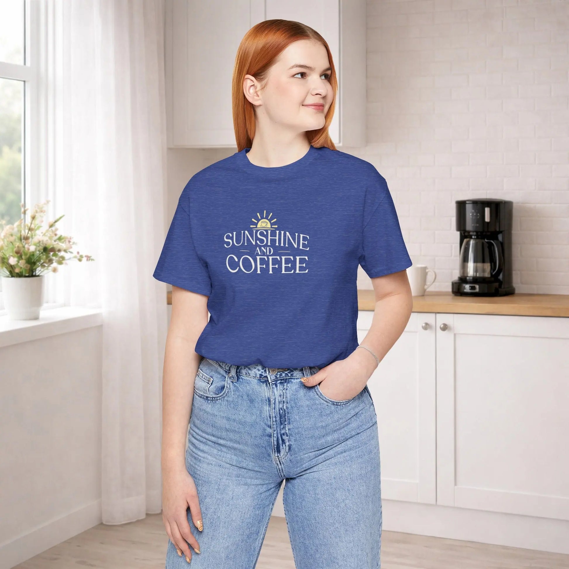 Sunshine and Coffee Mug T-Shirt Printify