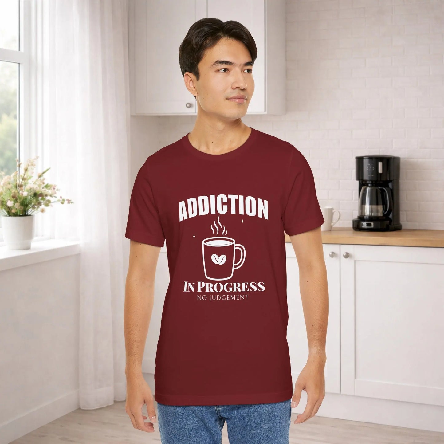 Coffee Addiction T‑Shirt - Boldly Bitter Company