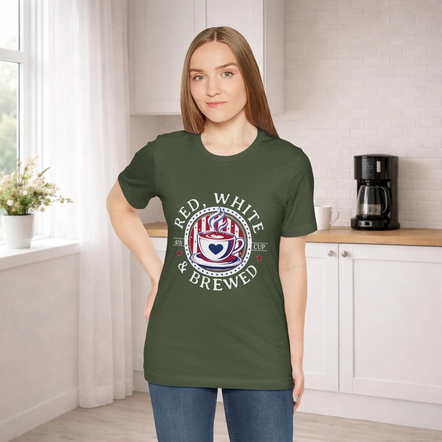 Red, White & Brewed Tee - Boldly Bitter Company