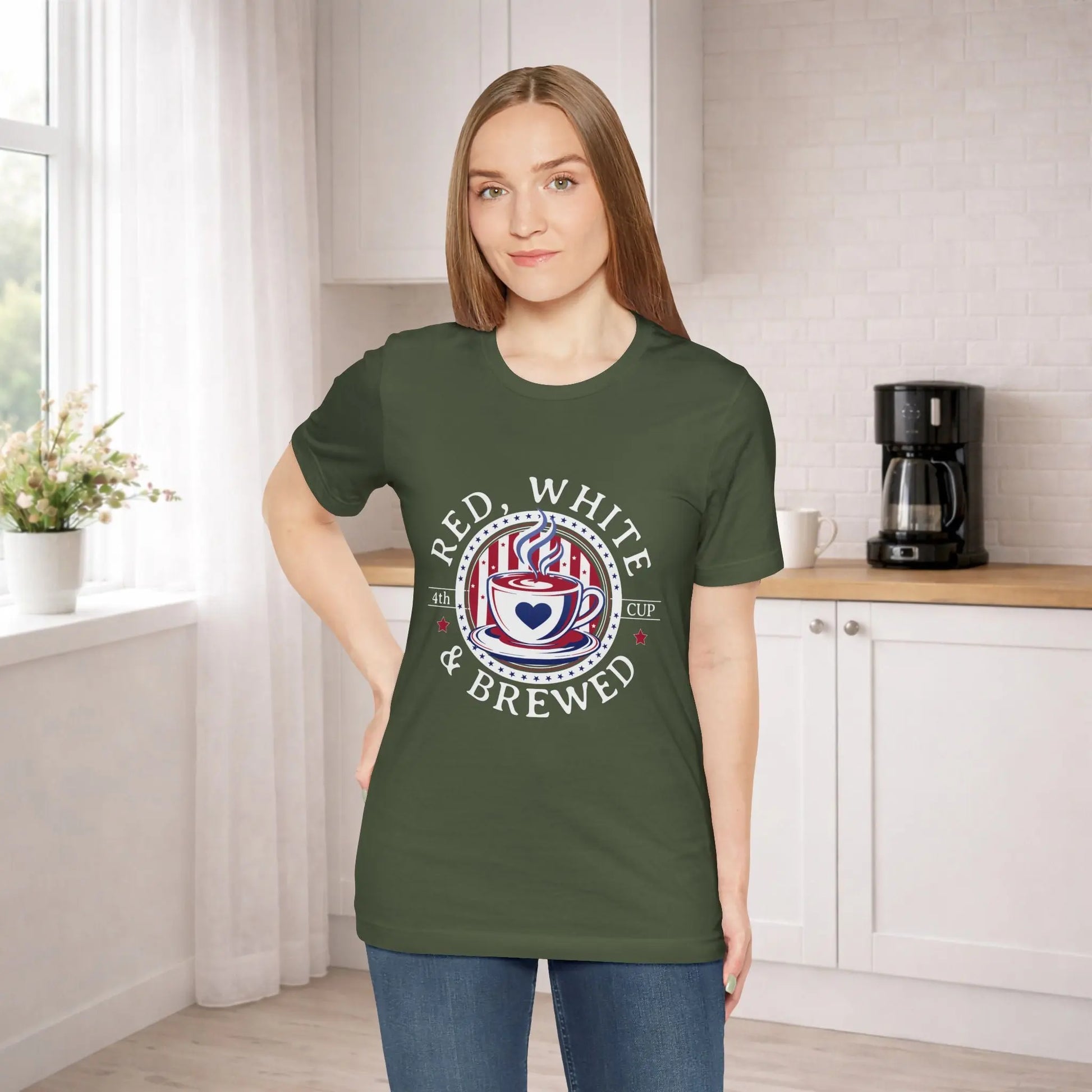 Red, White & Brewed Tee - Boldly Bitter Company