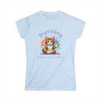 Purrvana T-Shirt – Funny Cat Lover Gift for Coffee Addicts Printify
