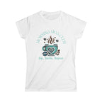 Sip, Smile, Repeat Tshirt - Morning Mug Club - Boho Style Coffee Mug Tee Printify