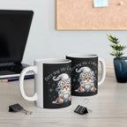 Brrr-ing Me Coffee First Mug - Winter Vibes 11 oz Printify